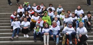 Schüler der OSK beim Flashmob