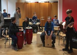 Probe der OSK-Schulband